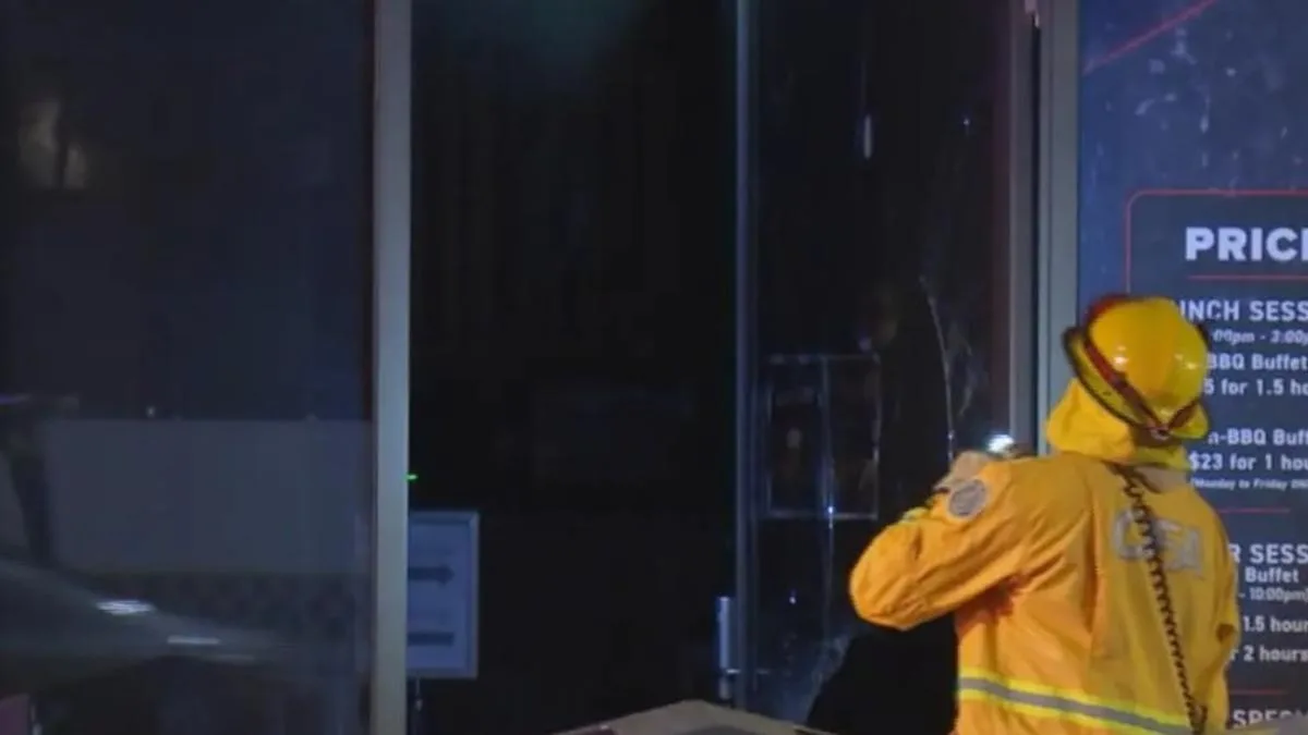 Teenager, 15, under police guard in hospital after Melbourne Korean barbecue restaurant goes up in flames