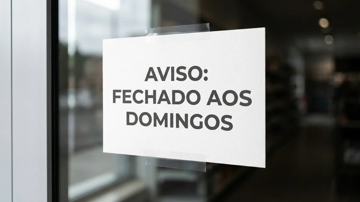 Supermercados fechados aos domingos: justiça decide este mês sobre fechamento total das lojas