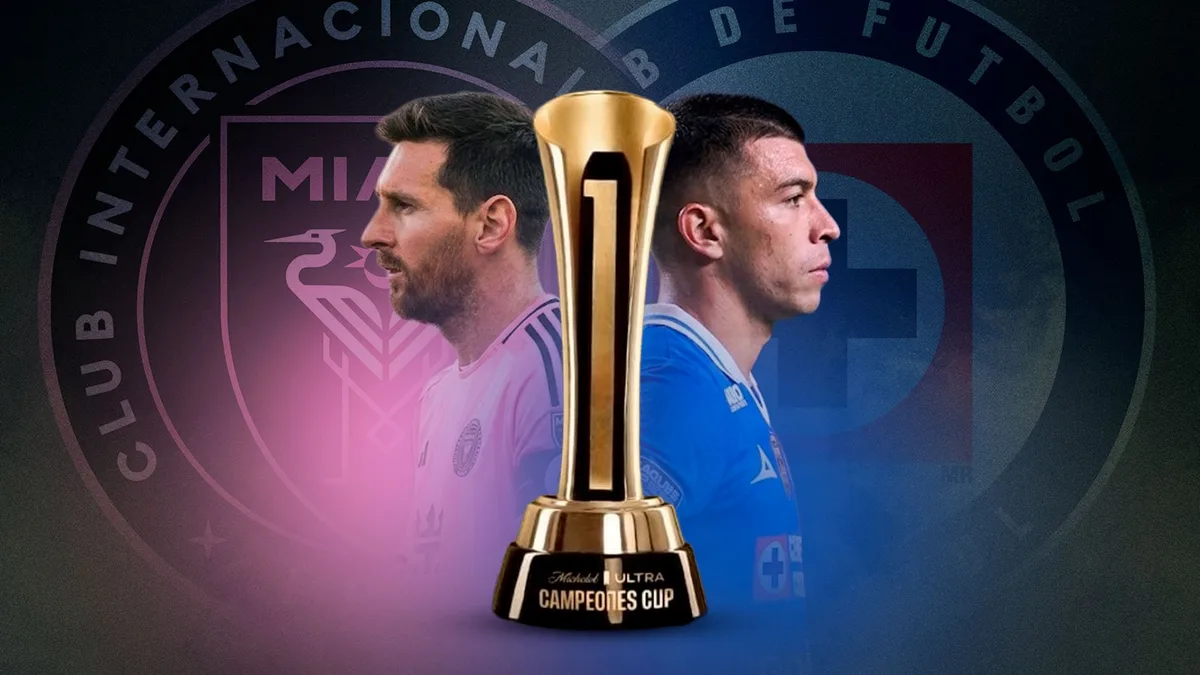 Cruz Azul vs Inter Miami: Sigue EN VIVO el minuto a minuto el partido por el Campeones Cup