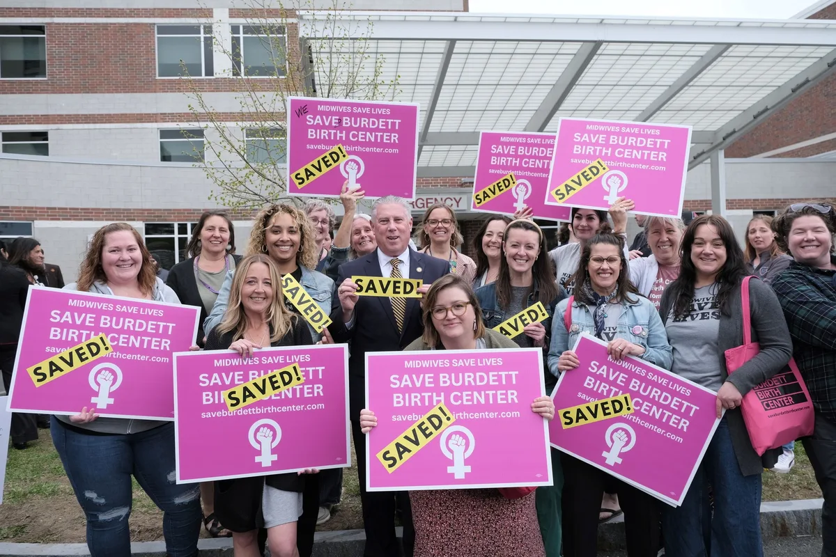 A NY hospital tried to close its birthing center. This city united to fight back