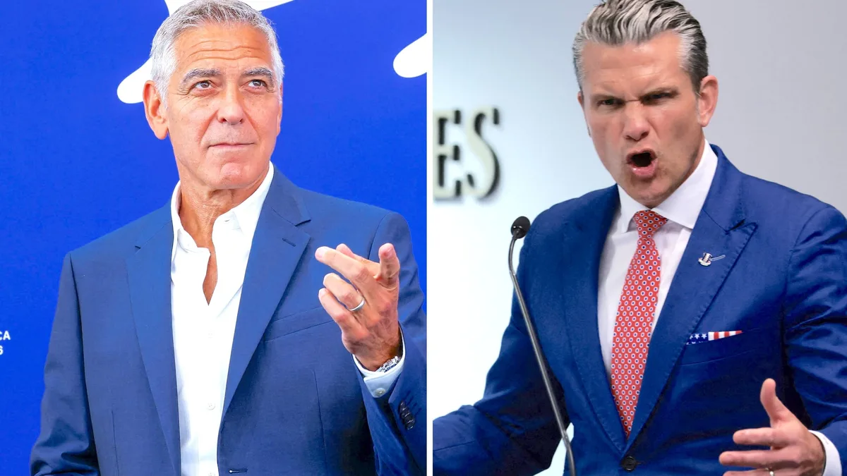 George Clooney Blasts Pete Hegseth Over Post Mocking Canadian Cadet