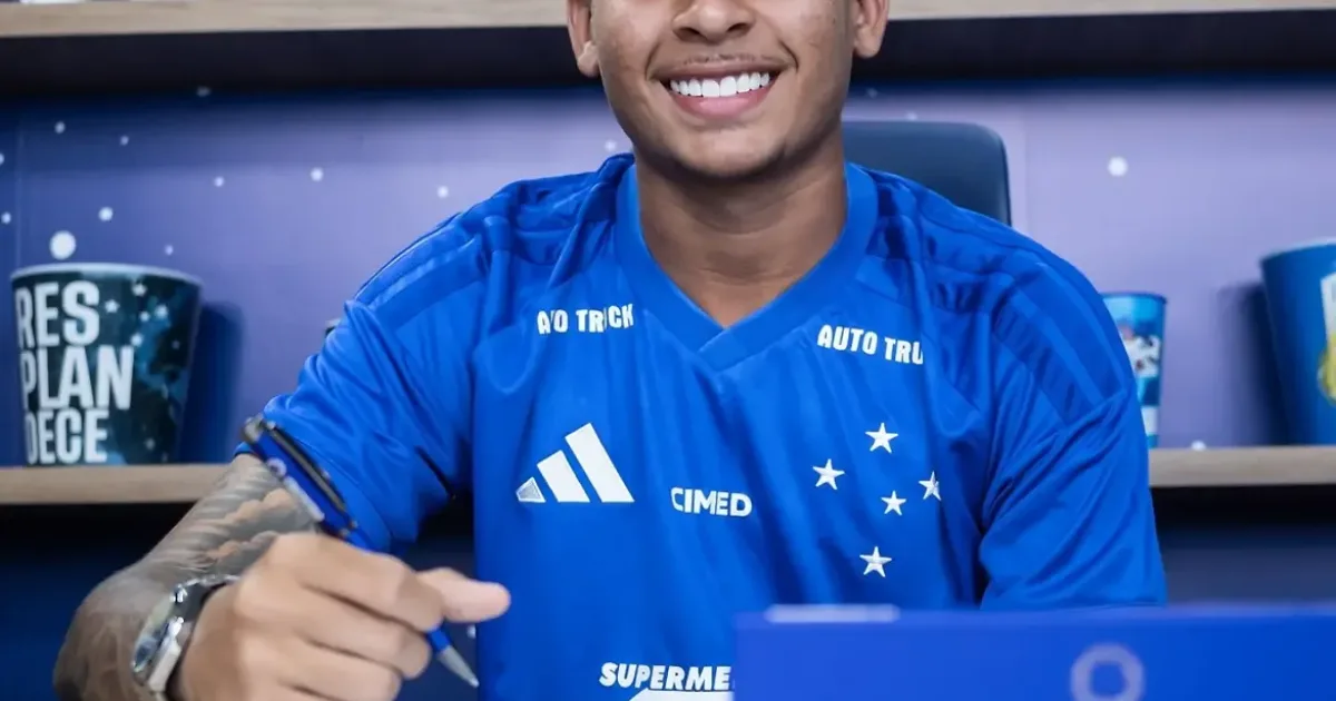 Até 2029! Meia assina com o Cruzeiro