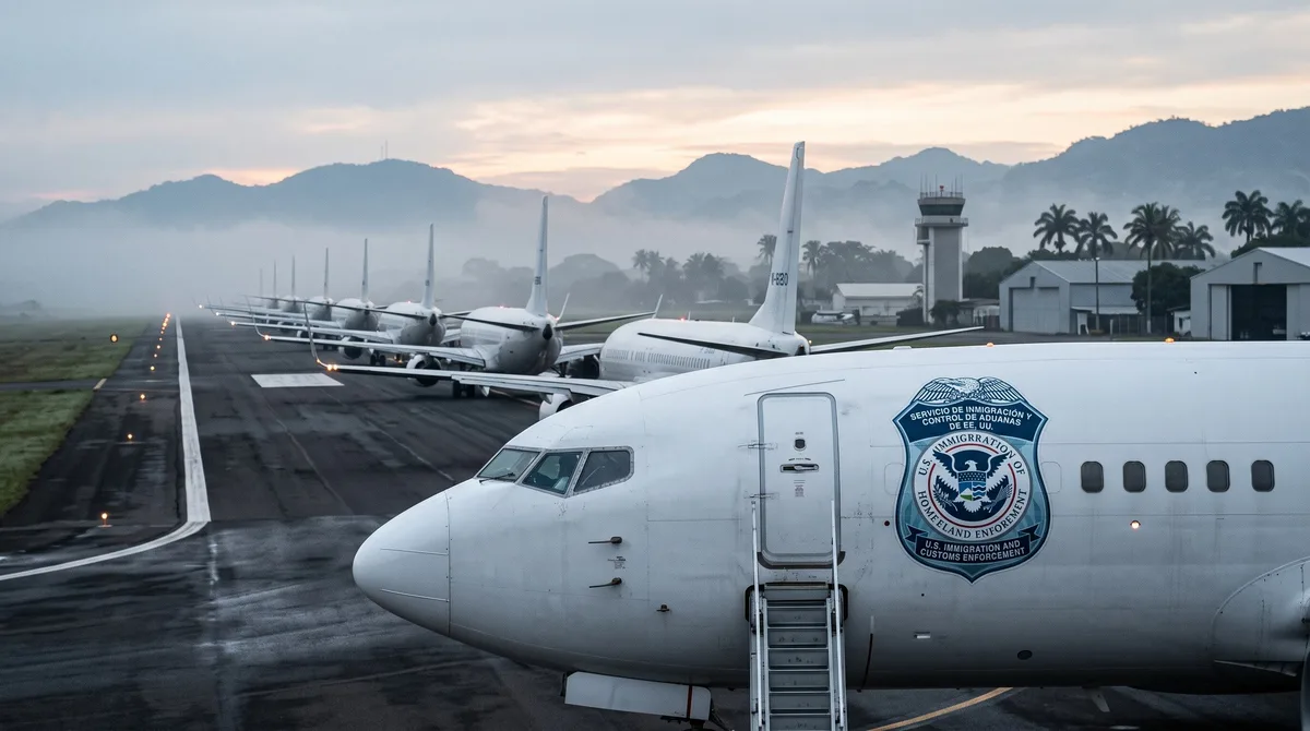 Cuatro países de Centroamérica quedaron en el centro de una nueva red de traslados migratorios desde Estados Unidos en 2026
