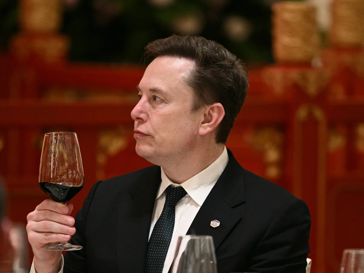 The world's richest man says he's living in a trailer