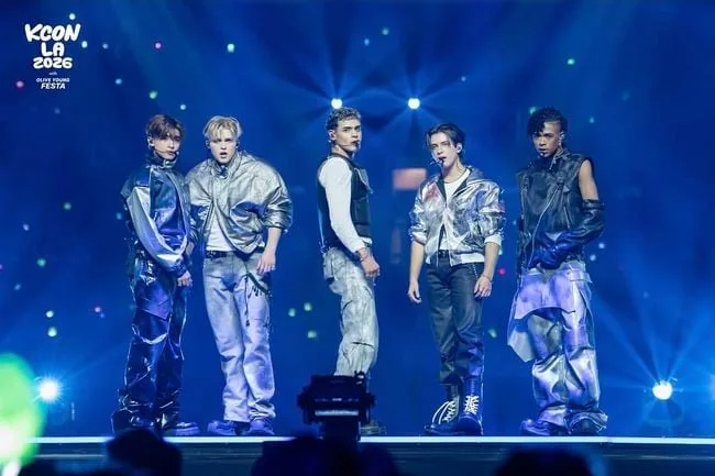 '하이브 라틴 팝' 산토스 브라보스, KCON LA 접수…&TEAM과 BTS 헌정 무대까지