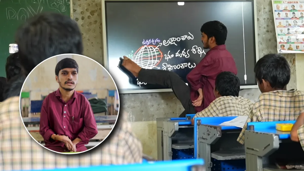 Born with hand disability, teacher now writes with legs: My feet are my hands