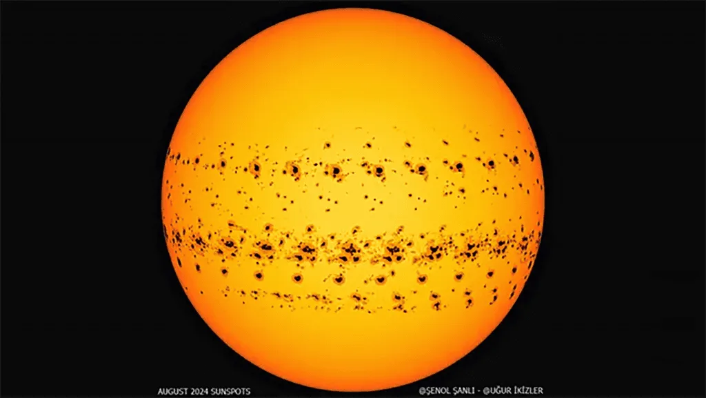 Sol está sem manchas pela primeira vez em mais de seis meses