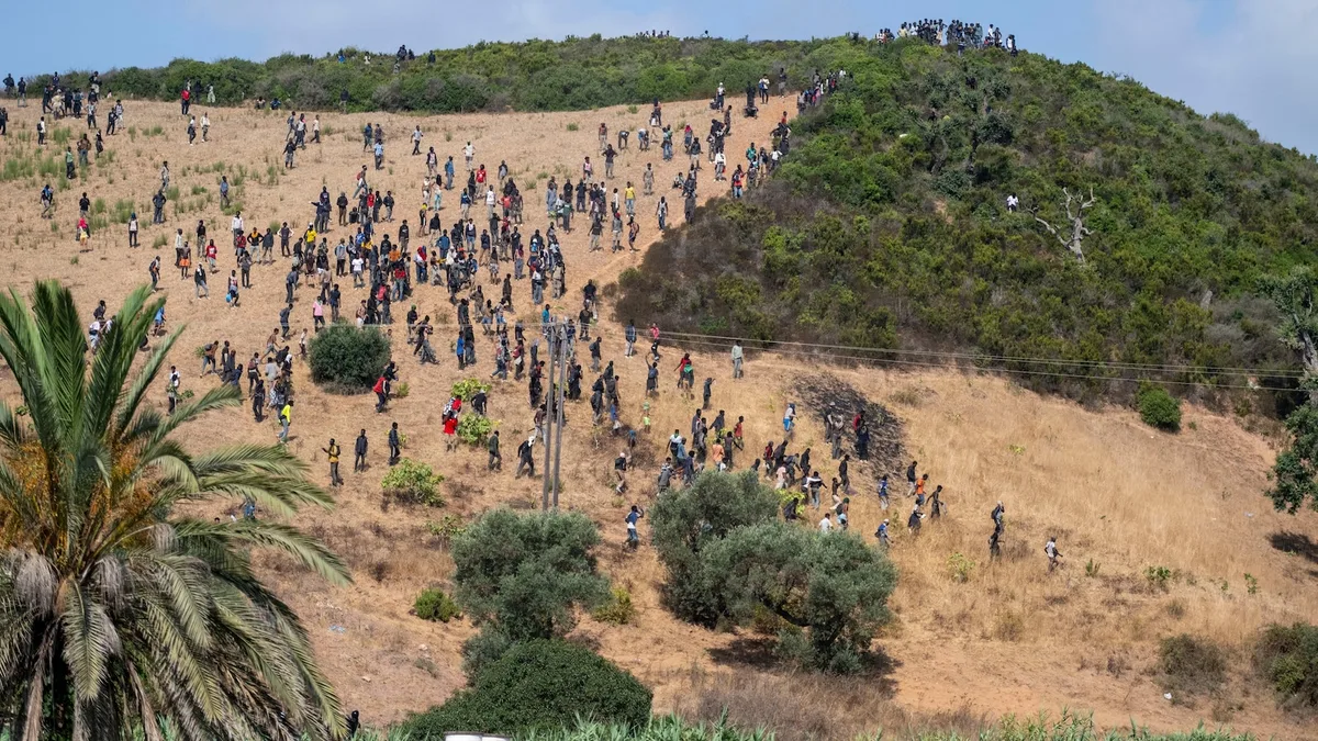 Moroccan security forces arrest nearly 300 migrants trying to reach Spain’s Ceuta