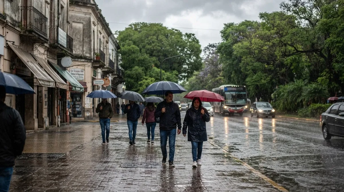 Clima en Tucumán hoy sábado 12 de septiembre: lluvia moderada durante toda la jornada