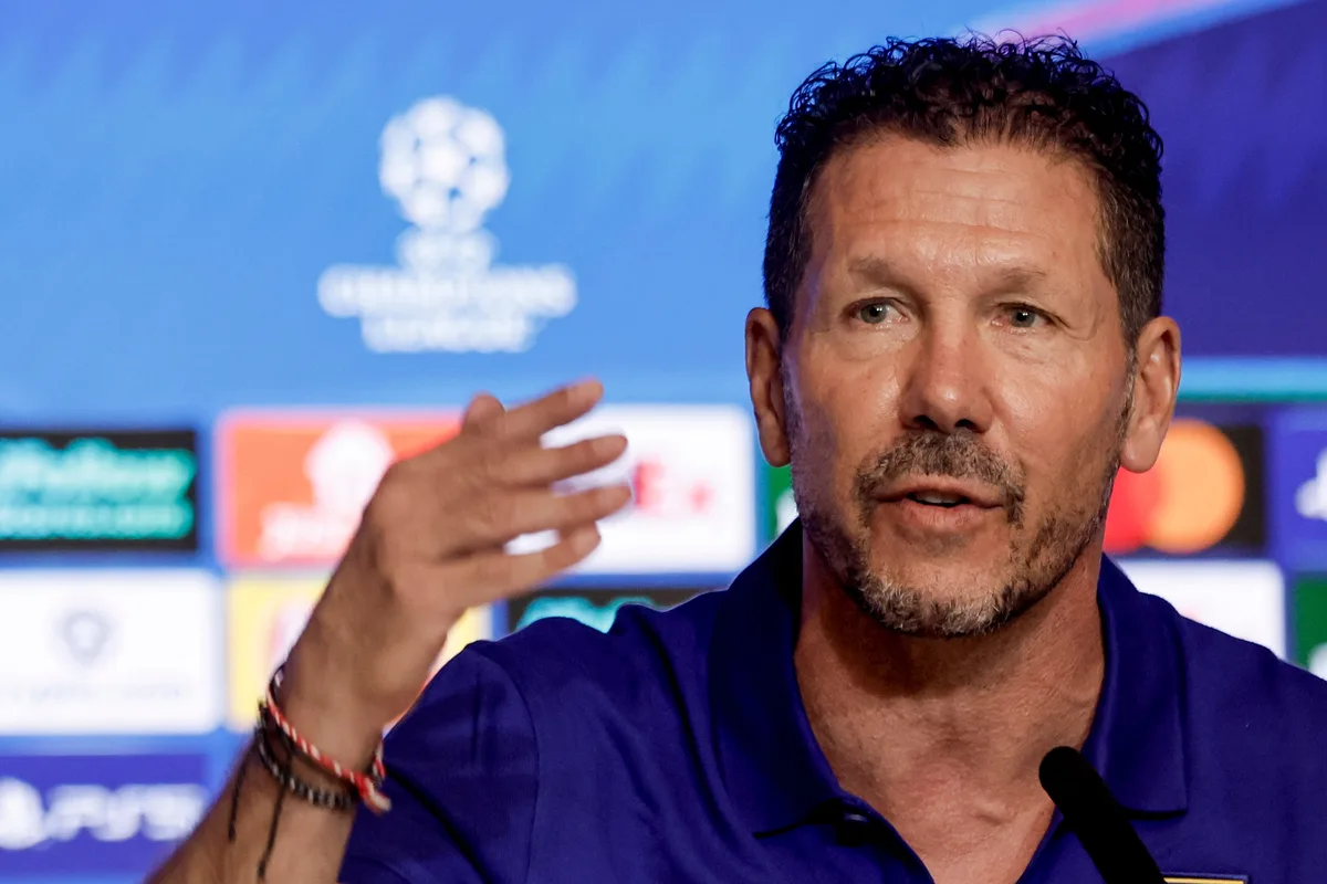 Simeone: “La final es en el Metropolitano, pero vamos a la realidad”