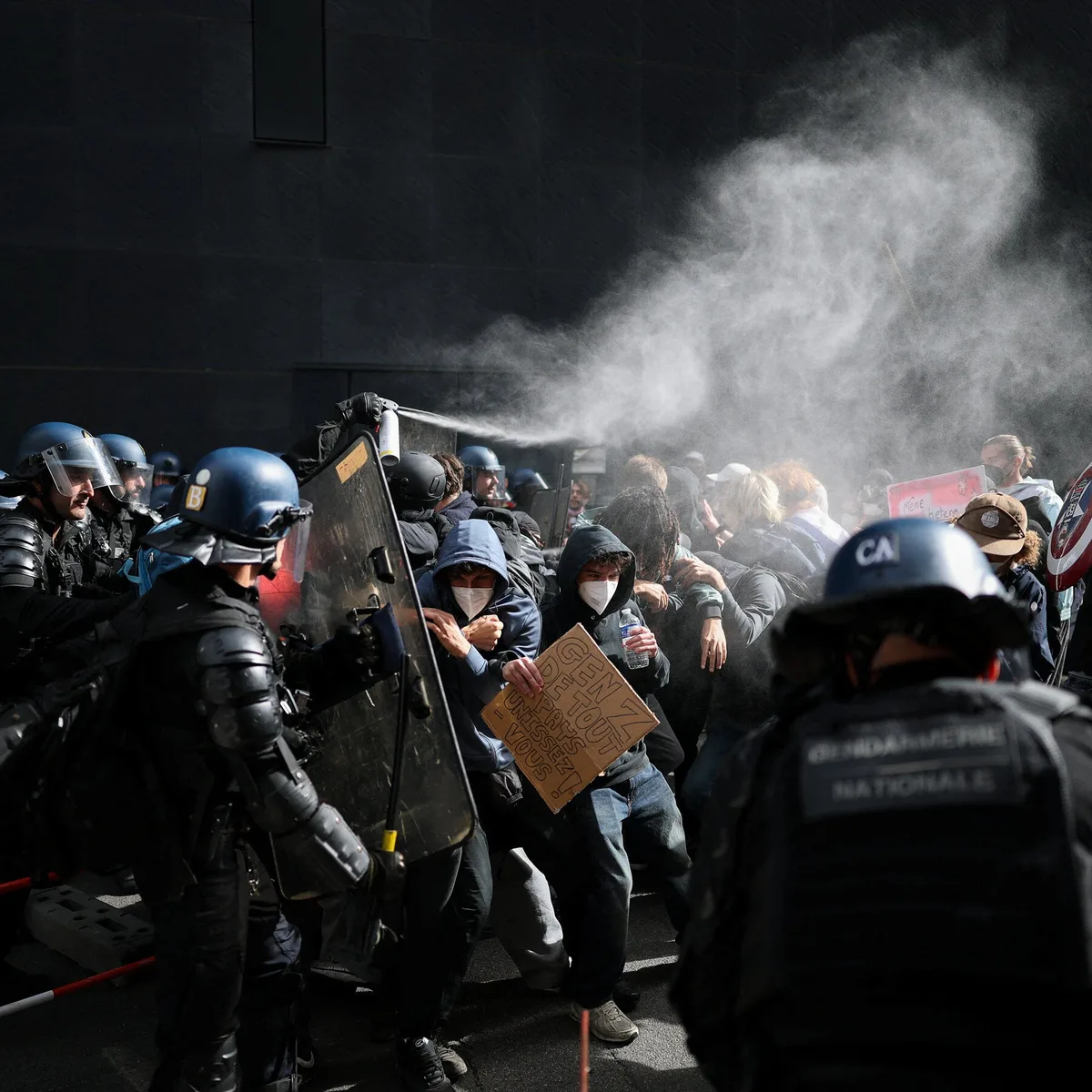 French Student Protests Continue as Government Seeks Way Out of Crisis