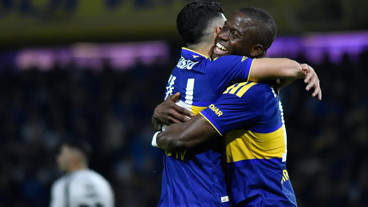Enner Valencia marcó su primer gol en Boca Juniors ante Central Córdoba: el registro histórico que logró el ecuatoriano