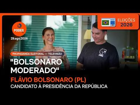 Propaganda de Flávio foca na mulher e filhas: “Elas que mandam”