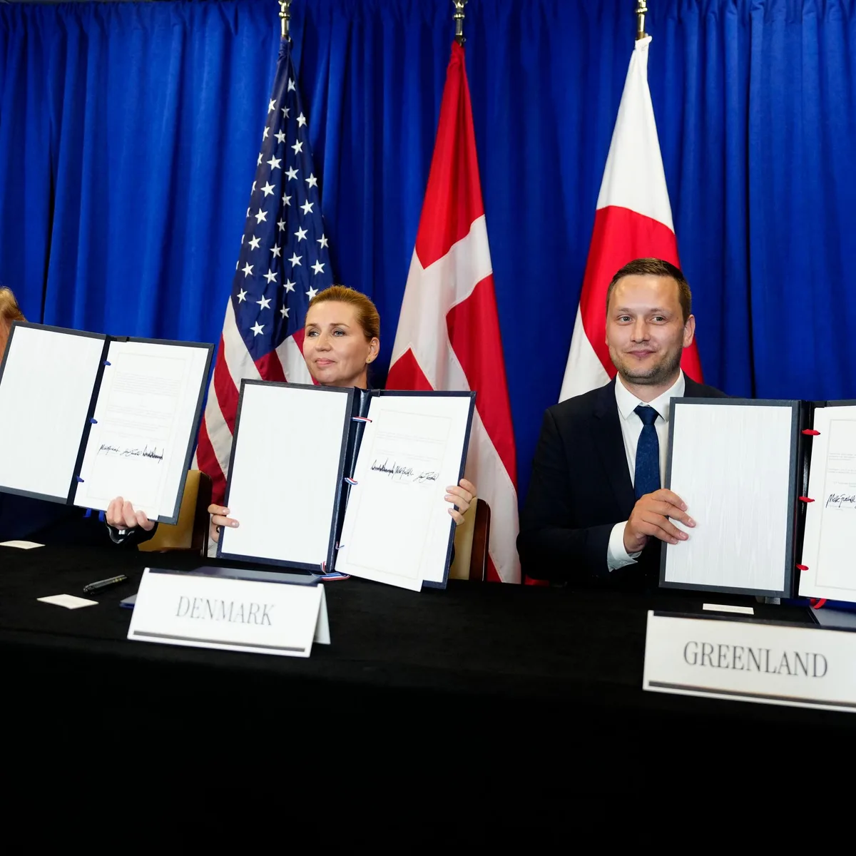 Arktis-Streit - USA, Grönland und Dänemark unterzeichnen Sicherheitsabkommen