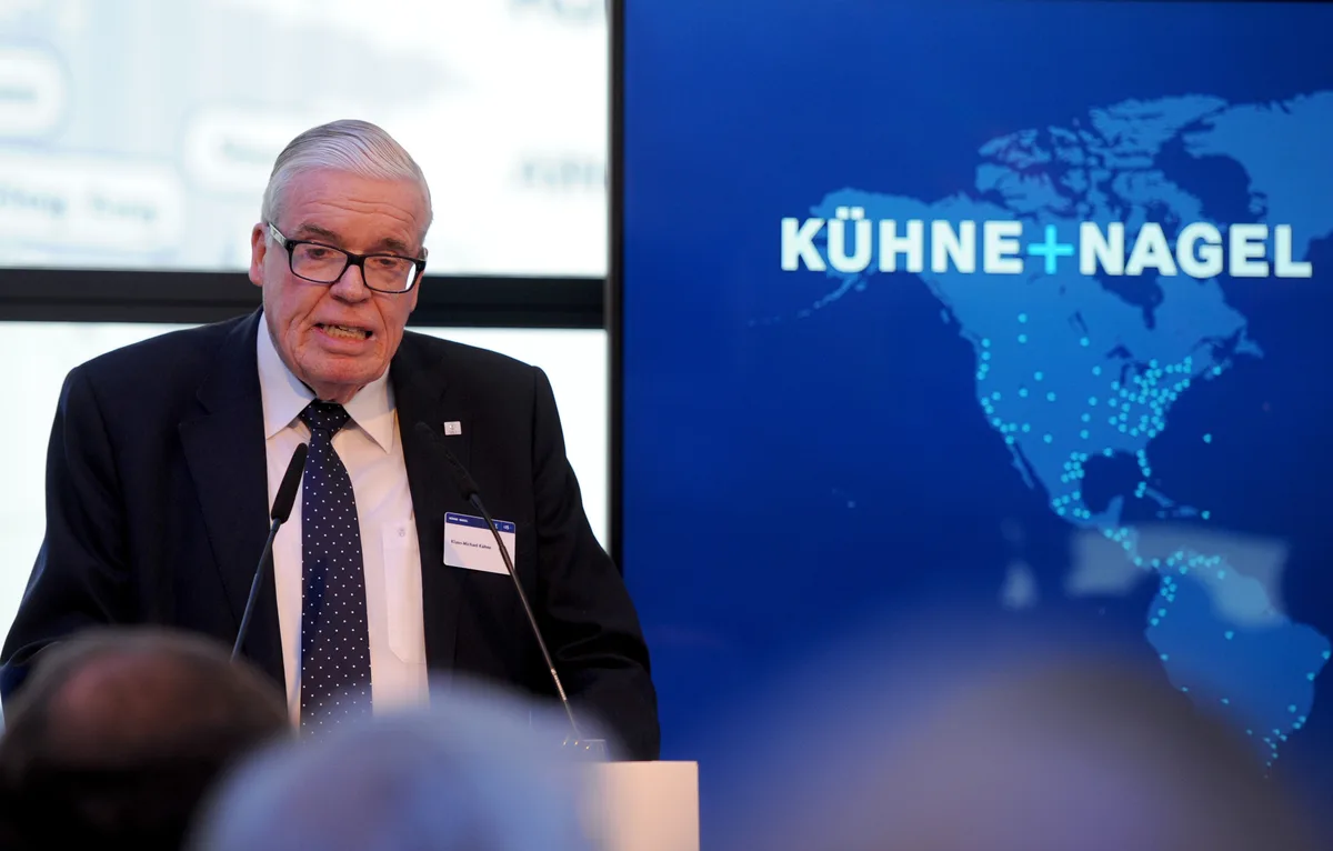 German billionaire Klaus-Michael Kuehne dies at age 89