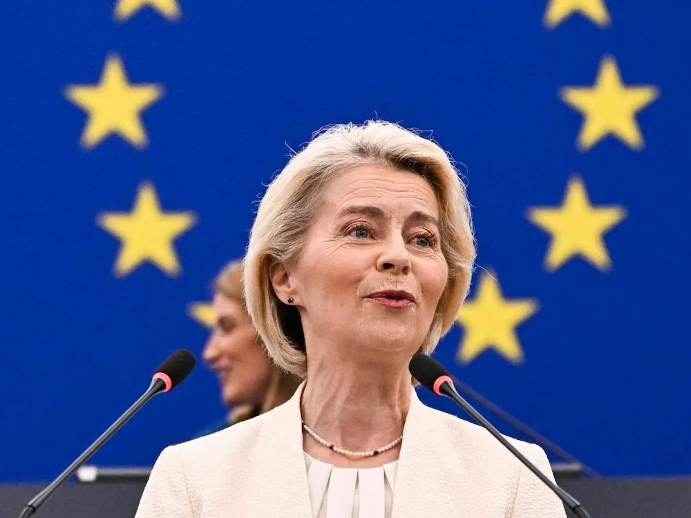 Rede zur Lage der EU: Von der Leyen dehnt Europa nach Nordamerika aus