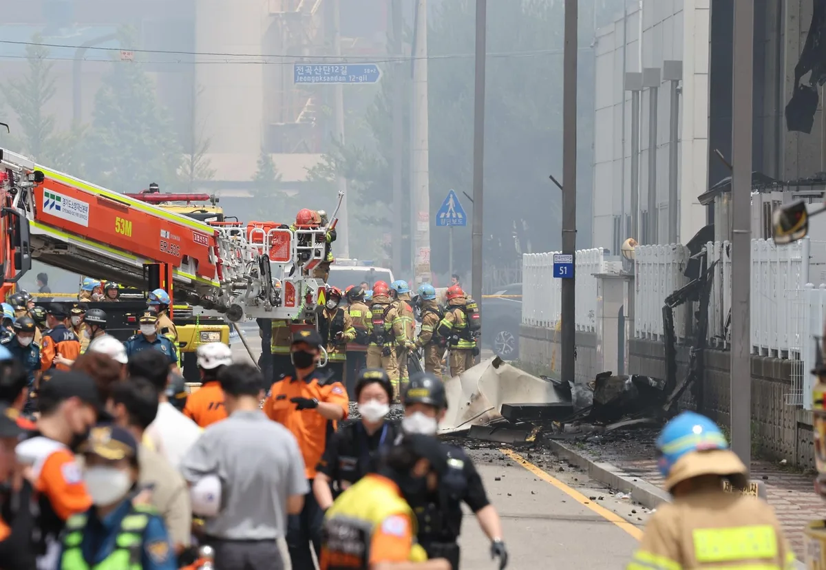 Al menos tres muertos y dos heridos por un incendio en una fábrica del oeste de Corea del Sur