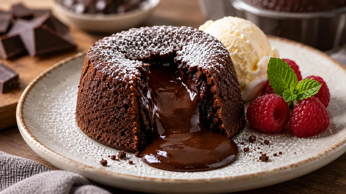 Cómo hacer Coulant de chocolate sin gluten en 8 pasos