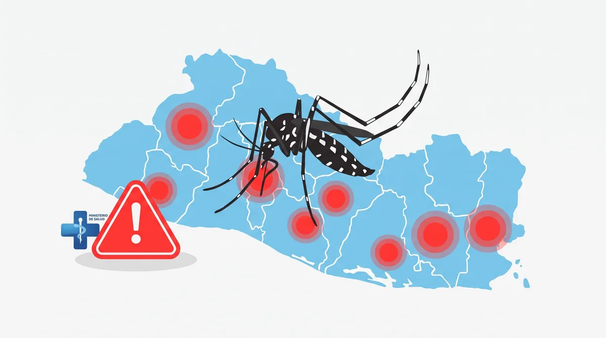 El Salvador registra aumento de casos de dengue en 2026 con síntomas más severos, alerta especialista