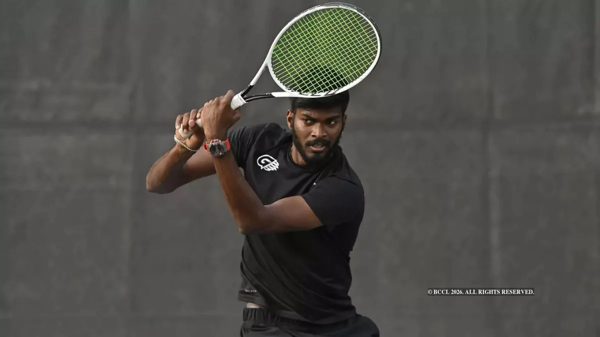 Lucky loser Dhakshineshwar Suresh makes history for Indian tennis at Winston-Salem