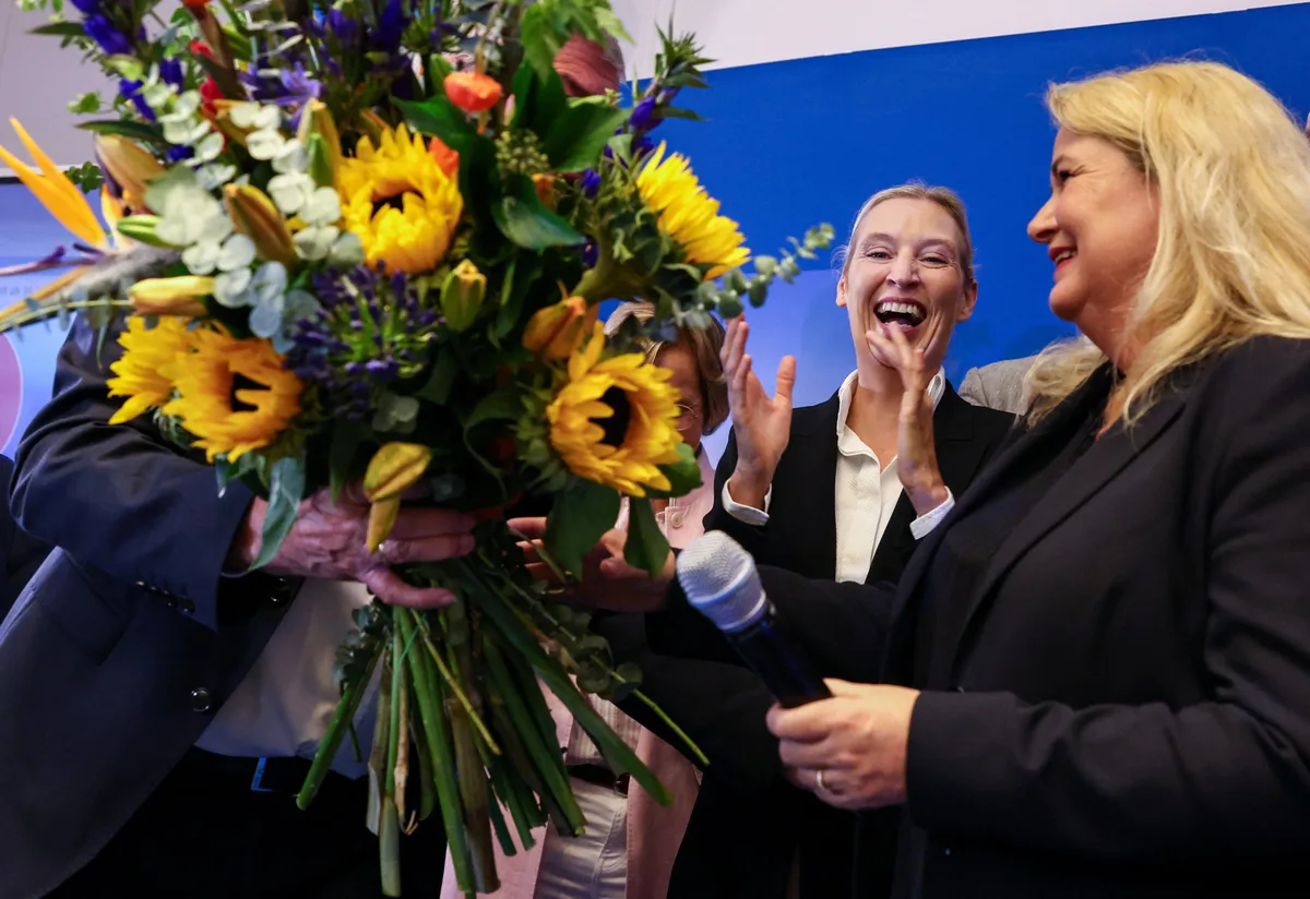 Triunfo parcial de la AfD de Alice Weidel y colapso de la CDU gobernante