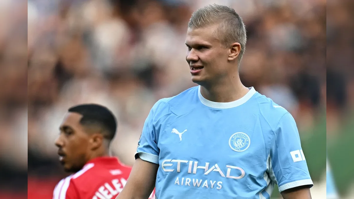 Referee Body Breaks Silence On Erling Haaland's Controversial Goal In Manchester Derby