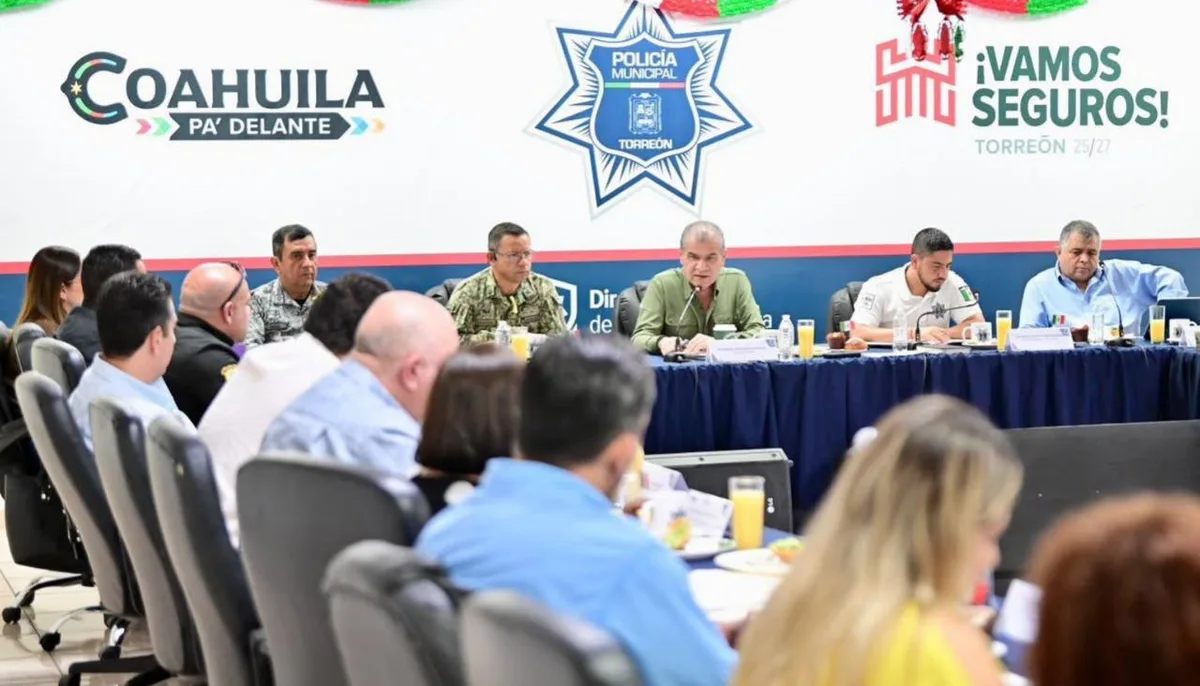 Torreón desplegará mil 200 elementos por Fiestas Patrias; habrá tres anillos de seguridad