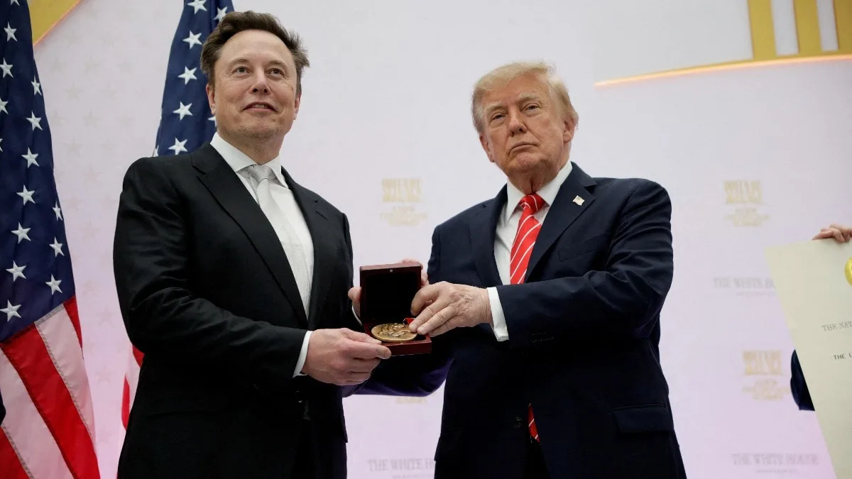 Trump calls Elon Musk 'modern-day Thomas Edison', presents him science medal