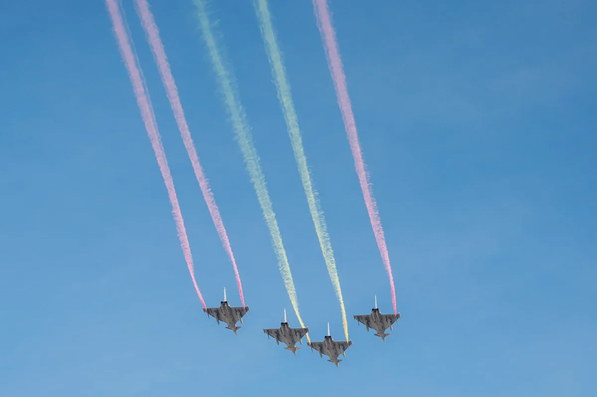 El desfile del 12 de octubre por el Día de la Hispanidad 2026, en imágenes