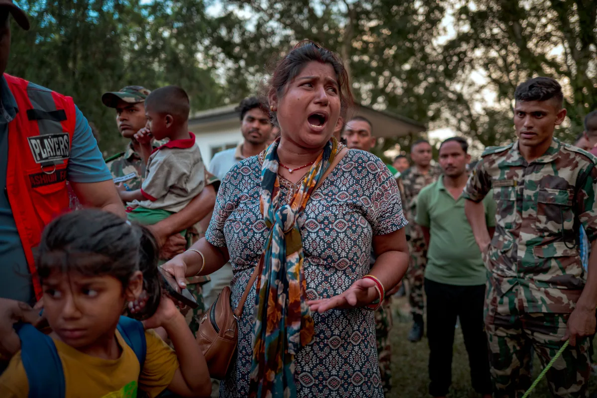 Religious pilgrims from Canada at building swept away in Tibet-Nepal border floods