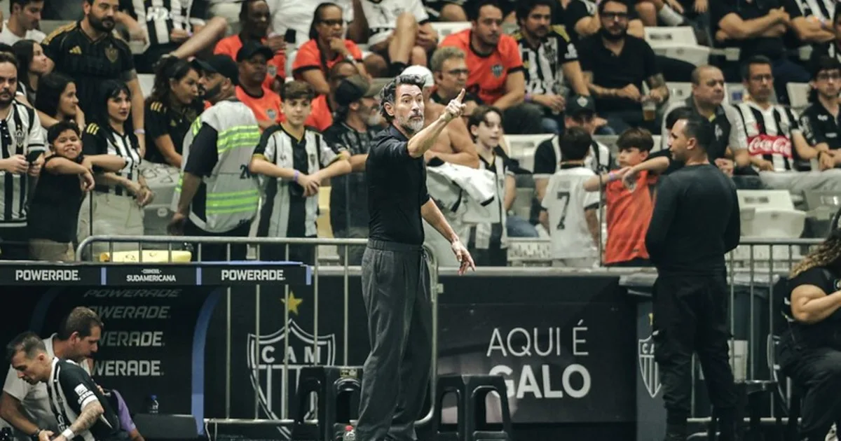 Eduardo Domínguez hizo historia en Atlético Mineiro: superó a Gabriel Milito y consiguió un récord