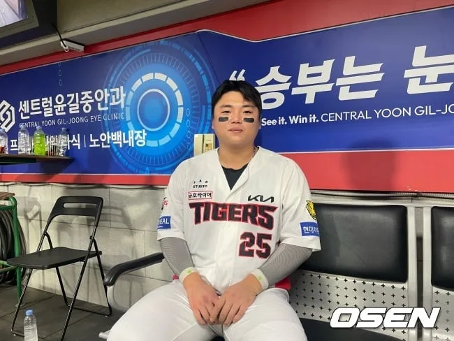 전반기 3할2푼2리→후반기 1할4푼7리, 얼마나 힘겨웠을까...150km 공략 천금 결승타, 한준수 "이것도 극복해야 프로다"