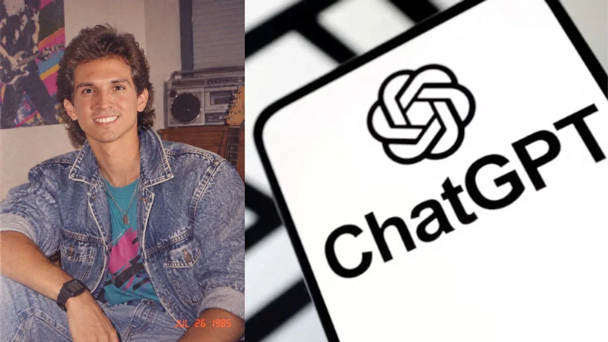 El prompt definitivo en ChatGPT para crear una foto propia en los años 80s