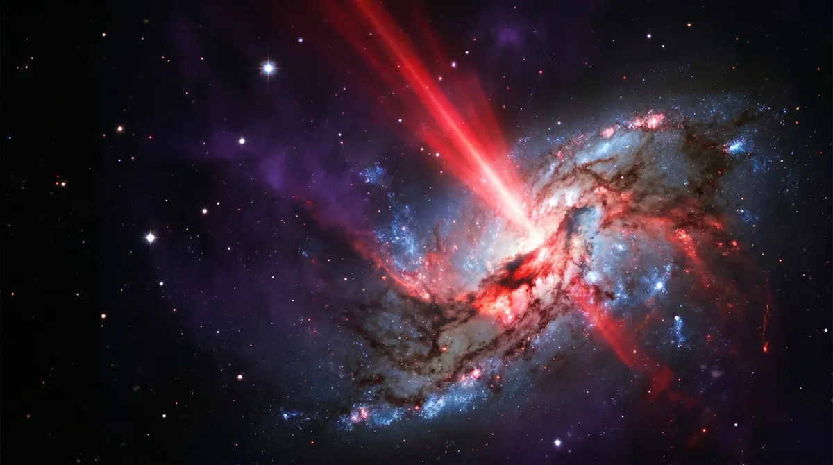 Astrónomos revelan qué podrían ocultar los misteriosos puntos rojos del universo
