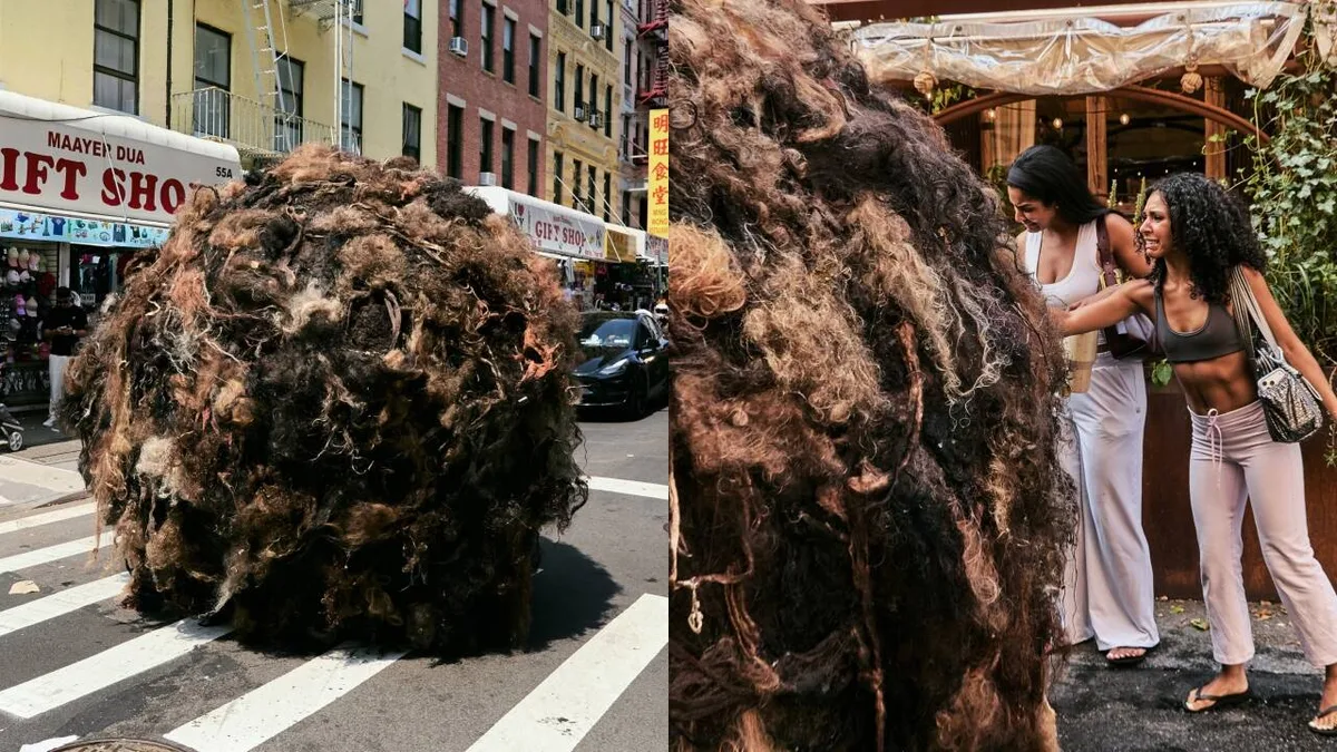 Manhattan’s got a hairy situation! Tumblehair rolls through NYC