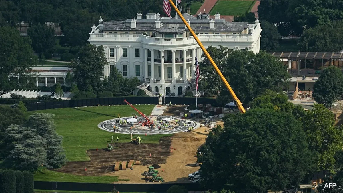 Supreme Court Allows Trump To Continue White House Ballroom Construction