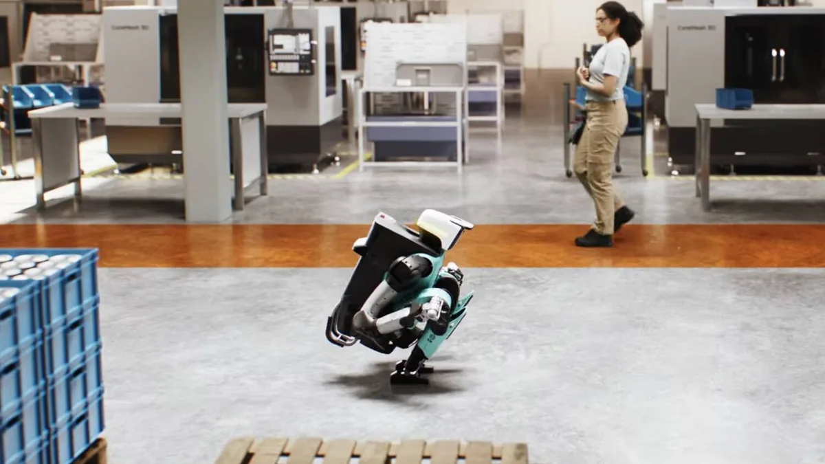 Un insólito protocolo de seguridad hace que los robots humanoides se acobarden cuando un humano se acerca