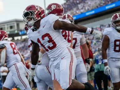 No. 12 Alabama overcomes halftime deficit to beat Kentucky 45-17