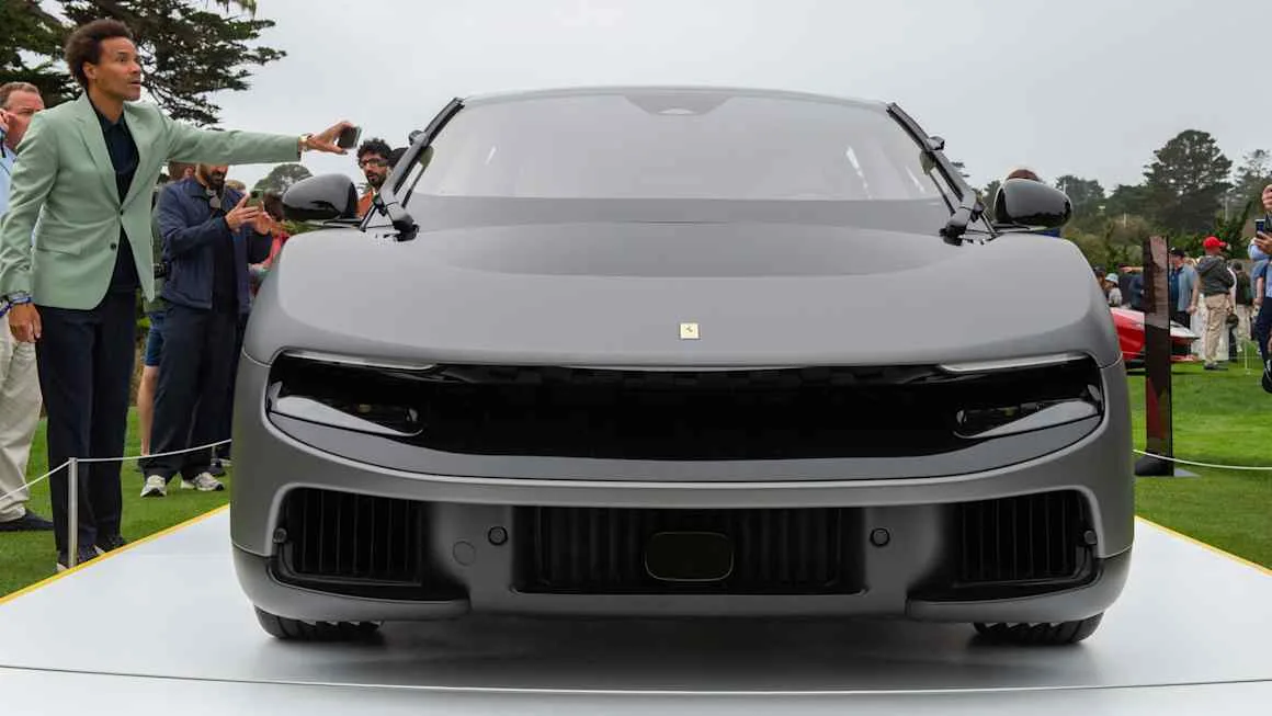Ferrari’s first EV auctioned off at record $40mn