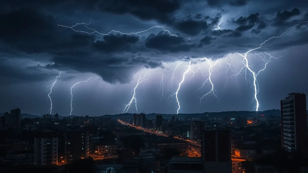 Hay alerta amarilla por tormentas para este viernes 28 de agosto en Santa Fe: las zonas afectadas