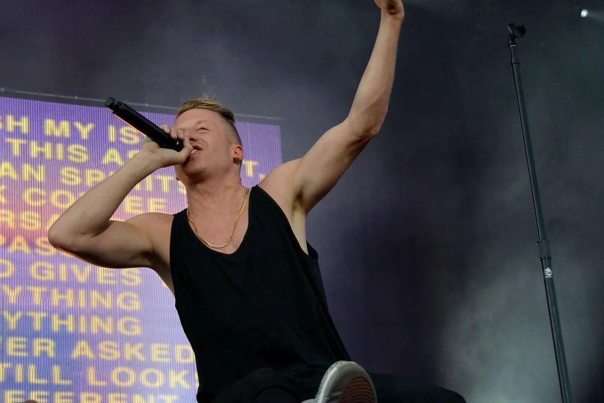 Macklemore says he has been removed from tour with Ed Sheeran after Gaza comment
