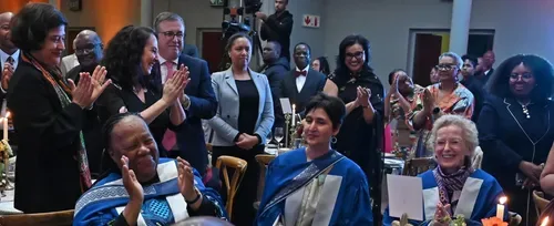 UWC honours Adila Hassim, Naledi Pandor and Mary Robinson