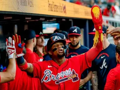 Harris homers, drives in 3, and Acuña has 3 hits as Braves top Rockies 6-4 for 5th straight win