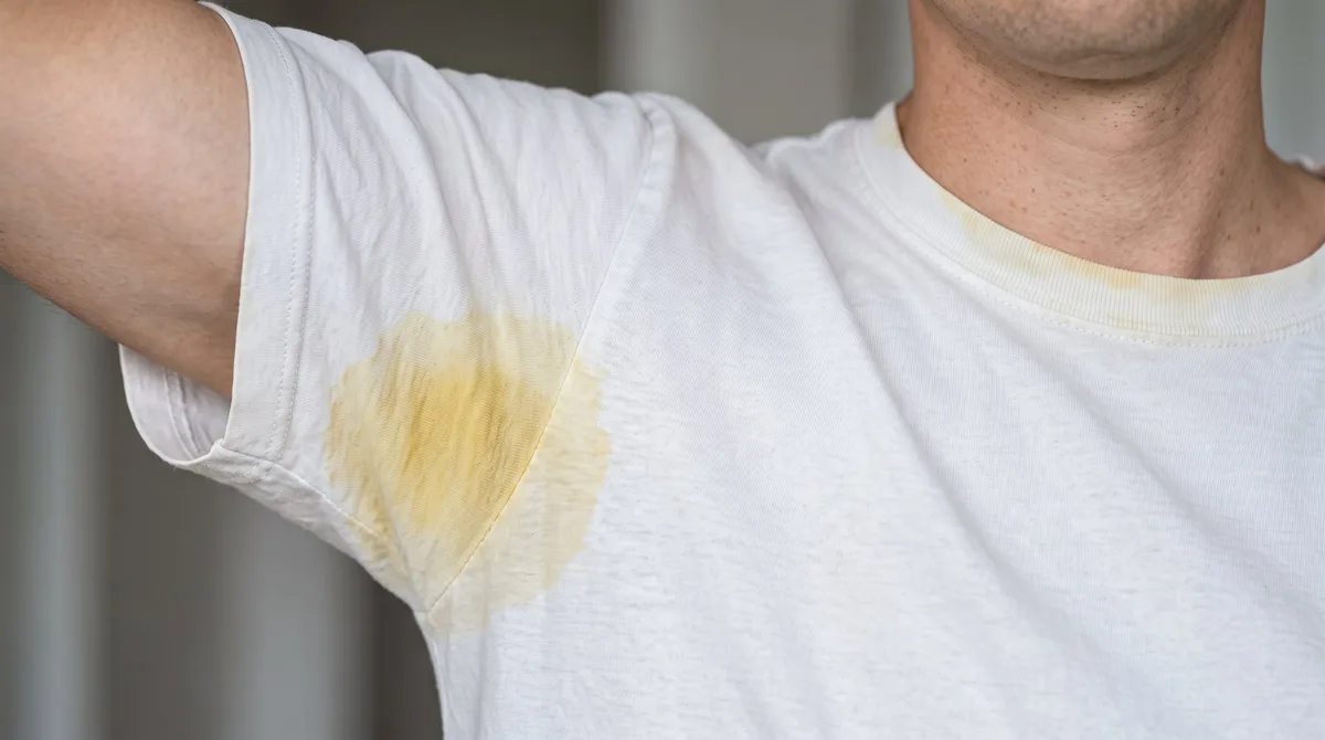 El remedio de 3 ingredientes para quitar las manchas amarillas de sudor en las camisas blancas