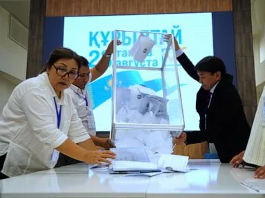 Kazakhstan's pro-government party wins parliamentary election