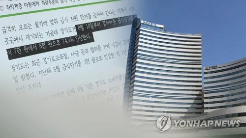 동해시 아동급식 단가 올린다…결식우려아동 590명 혜택
