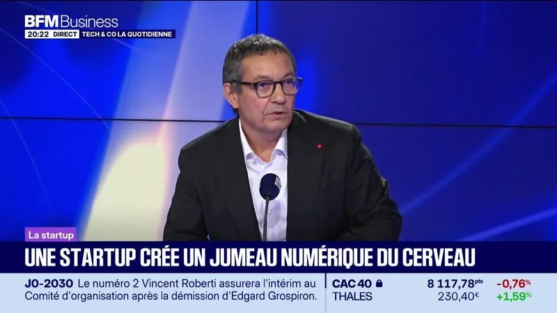 Serge De Senti (VB-Tech) : Une startup crée un jumeau numérique du cerveau - 14/09