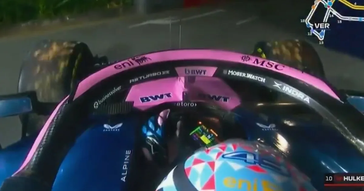 Qué le pasó a Franco Colapinto en el GP de Singapur y por qué abandonó la carrera