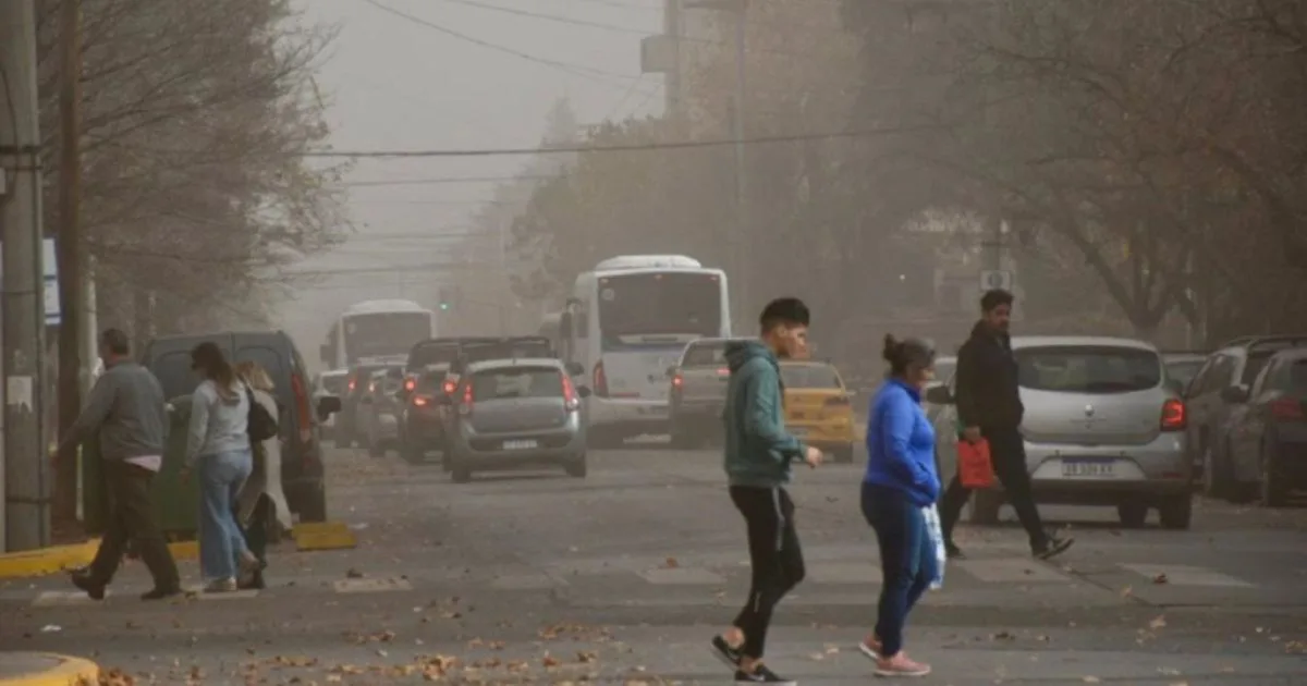 Regresó el clima frío y se intensificó el viento en la Patagonia: ráfagas de 70 km/h en el Alto Valle, la cordillera y Viedma