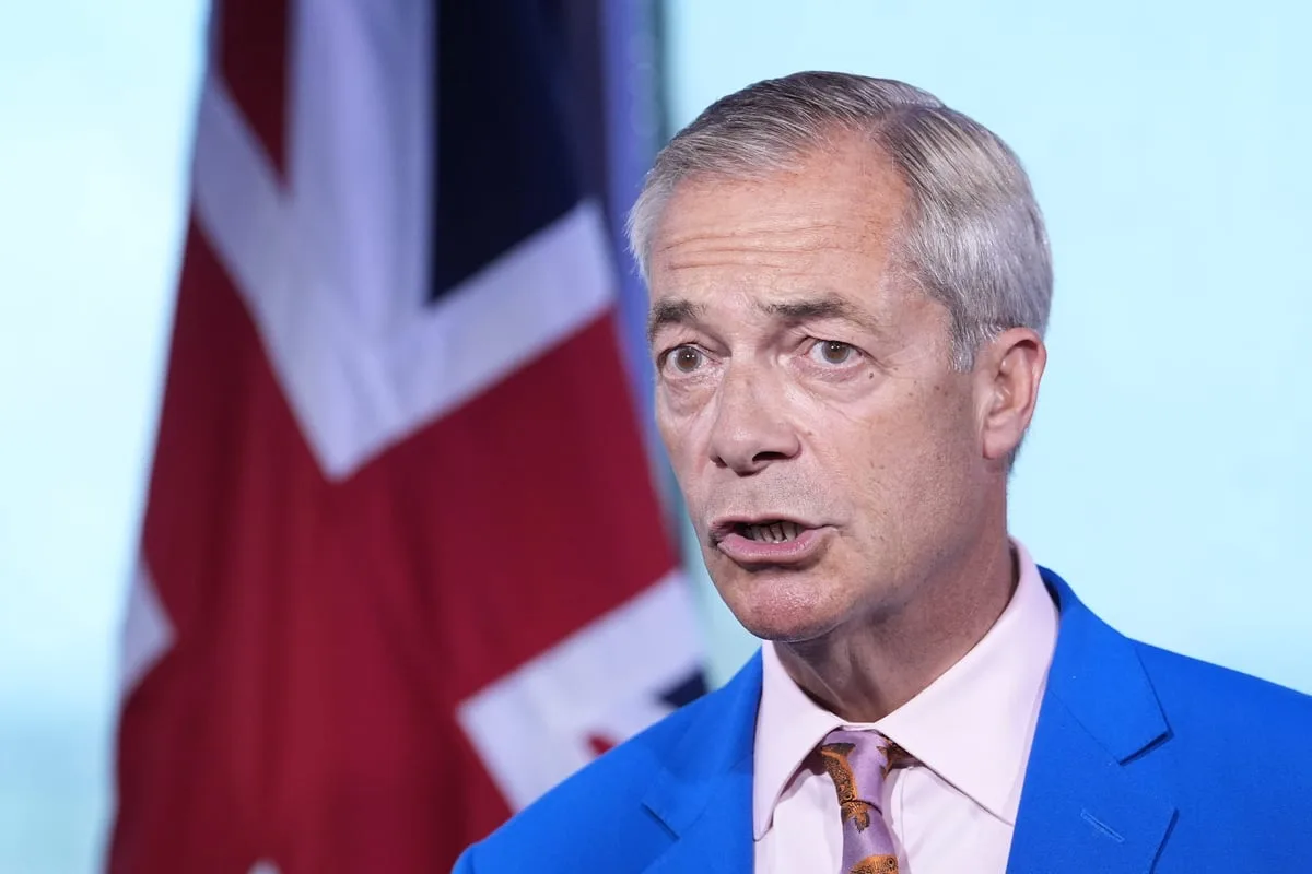 Nigel Farage's march on London: New poll's surprise findings on who the Londoners backing Reform UK really are